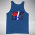 Distressed Leather Pride Exclamation Points Premium Tank Top